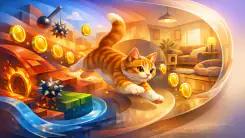 Cat Runner: Decorate Home - A Unique Blend of Speed and Style header