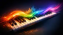 Piano Fire: EDM Music & Piano—Igniting Your Rhythm Game Passion header