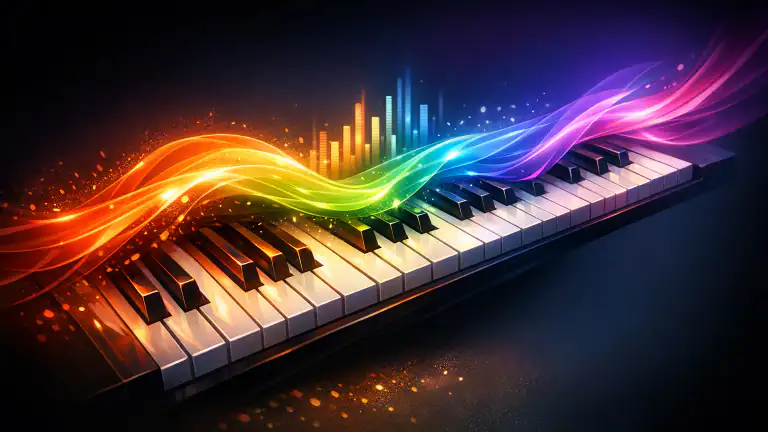 Piano Fire: EDM Music & Piano—Igniting Your Rhythm Game Passion icon