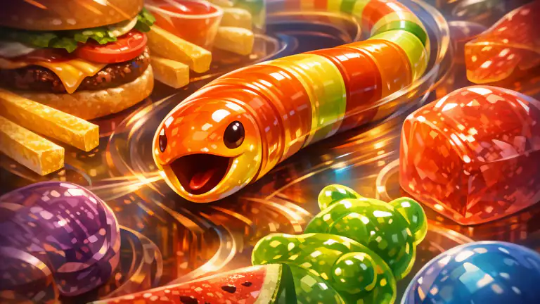 Worms Zone .io - Hungry Snake: A Vibrant Twist on Classic Gameplay icon