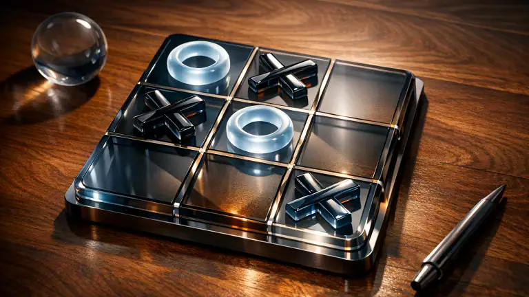 Tic Tac Toe 2 Player: XO Game - Réinvention d'un Classique Moderne icon
