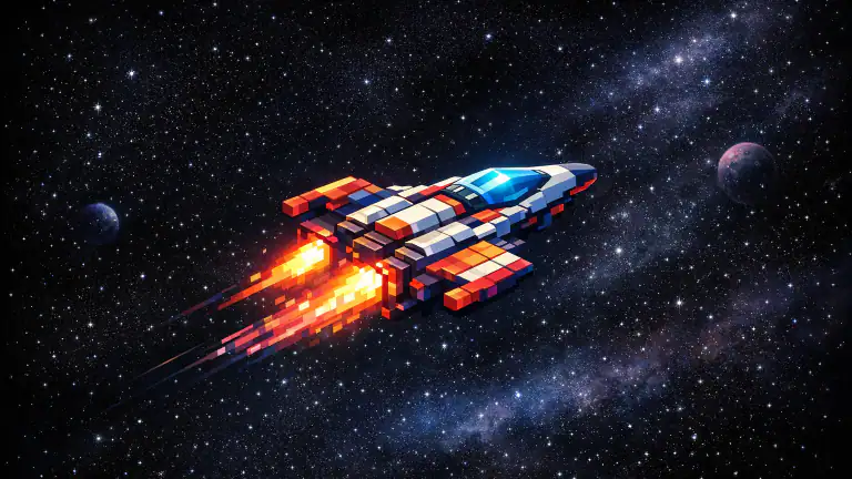 スペースシューター: デジタル時代に蘇るレトロゲームの魅力 icon